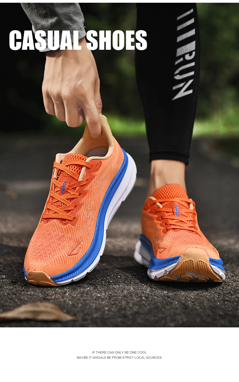 New Running Casual Sports Shoes Outdoor Comfortable Spring Summer Non-slip Sneakers Unisex for Men Women Soft Trainer Men Trail Pi-Mart