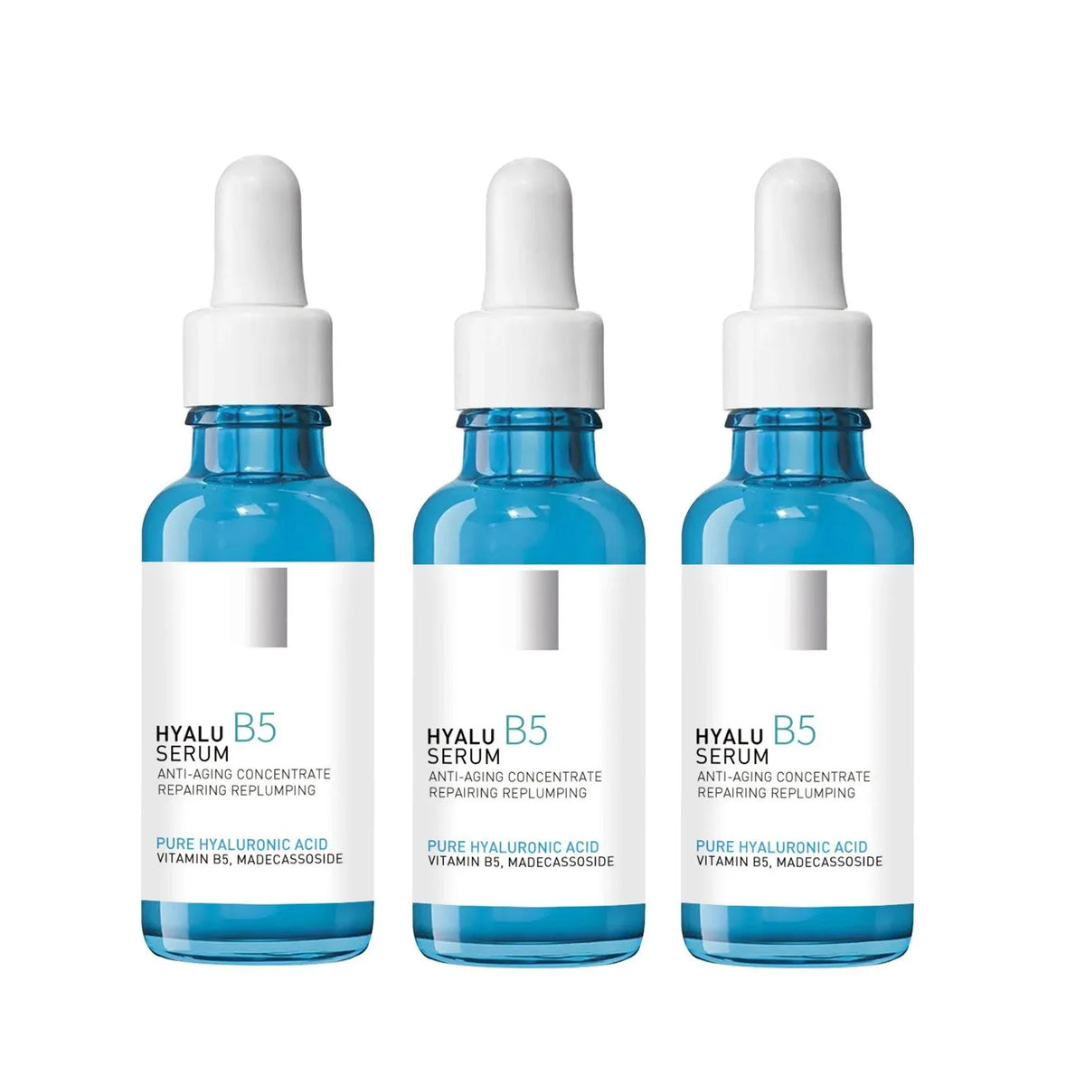 1/3/5pcs B5 Shrink Pores Serum Pure Hyaluronic Acid Lifting Firming Fine Lines Reduce Lightening Dark Circle 30ML Hyalu Essence Pi-Mart