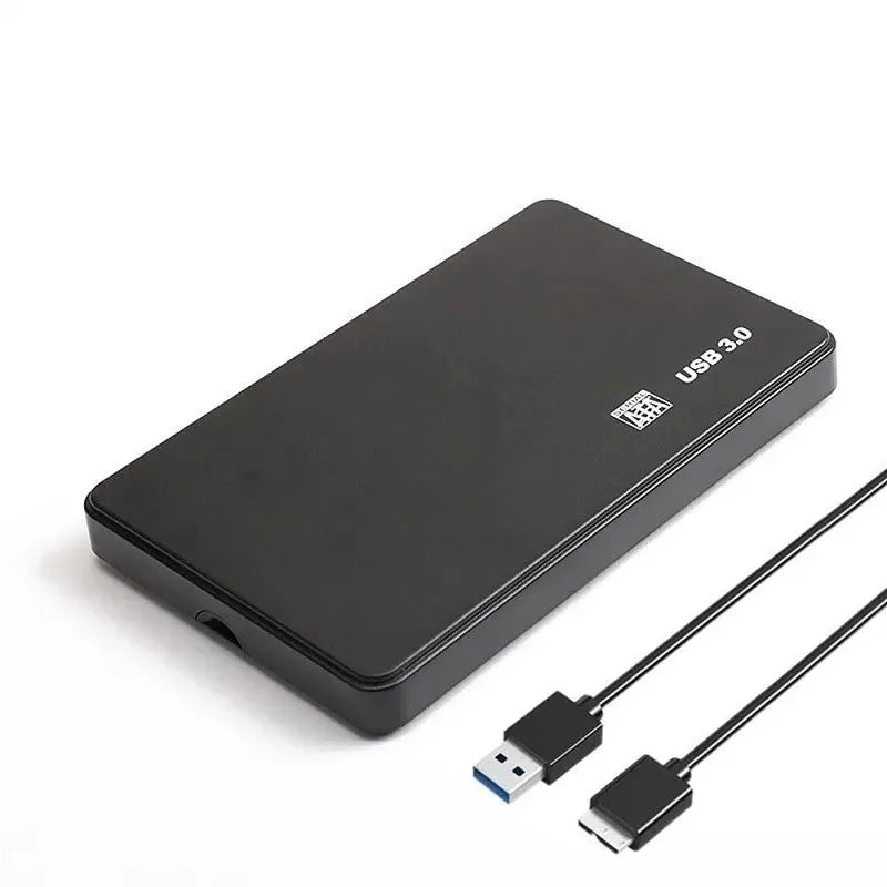 USB 3.0 HDD Enclosure 2.5" SATA HDD SSD External Hard Drive Case 5Gbps High Speed External Hard Drive Disk Box for PC Laptop PS5 Pi-Mart