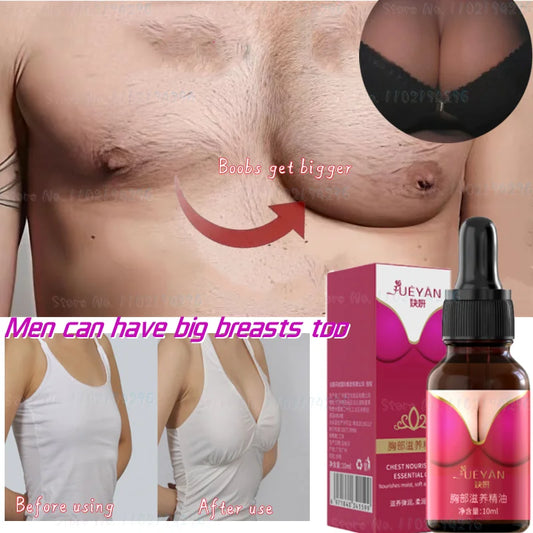 Men Can Use Beauty Milk Essential Oils for Breast Enhancement, Nourishing Breast Massage, and Firming Men's Breast Enhancement Pi-Mart