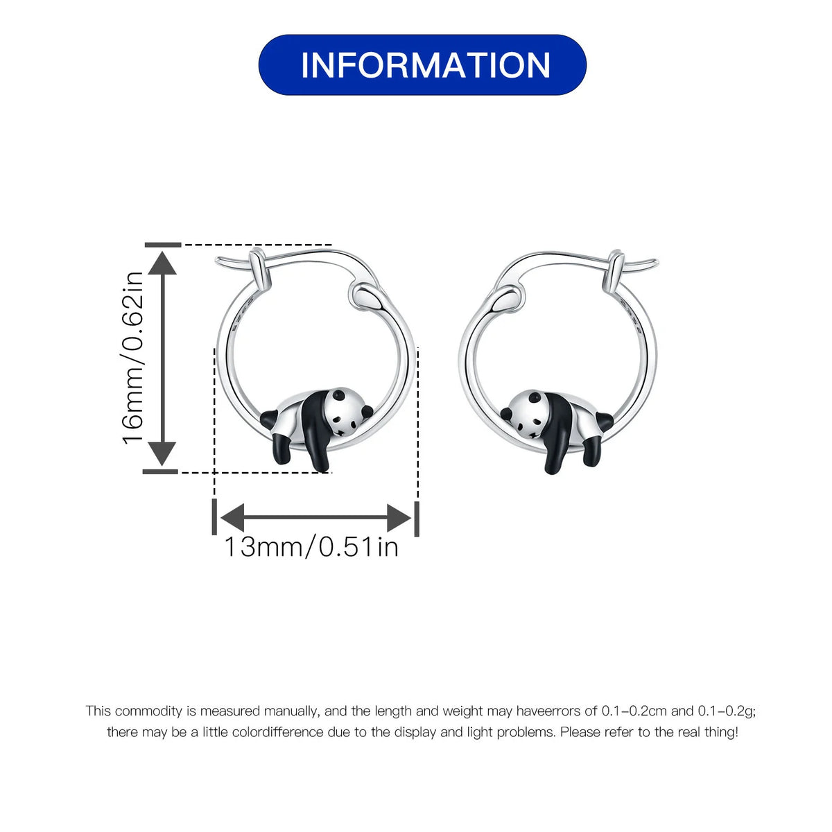 925 Sterling Silver Cute Lazy Cat Animal Pet Earrings Jewelry Hoop Earrings For Women Jewelry Birthday Party Fine Gifts Pi-Mart