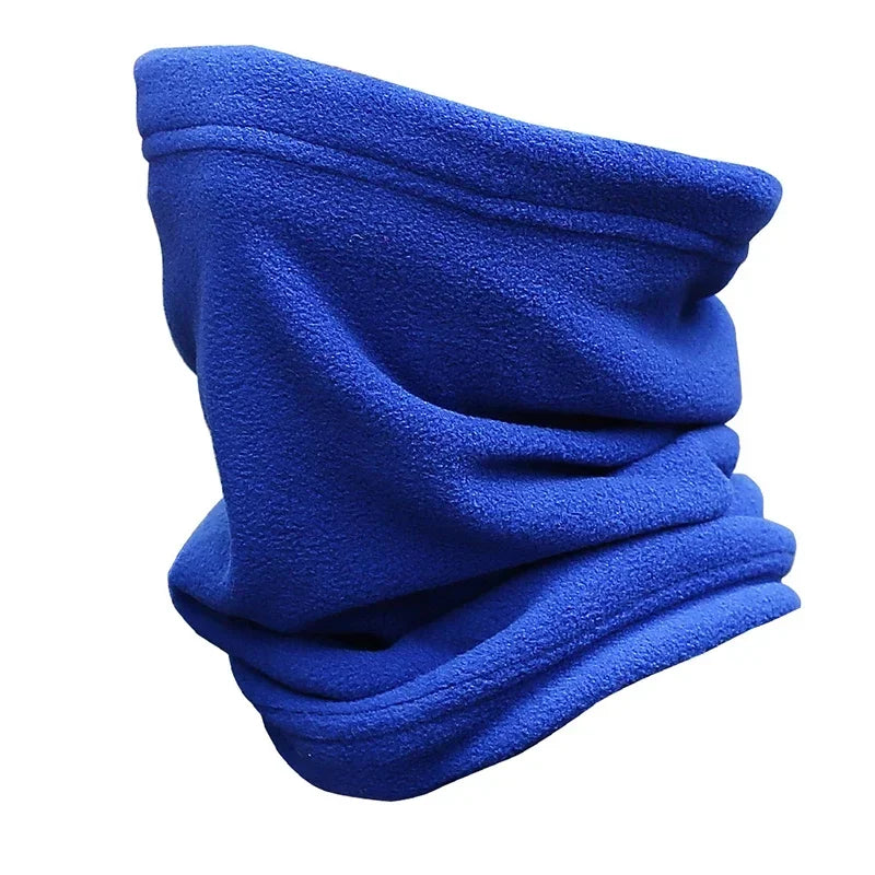 Winter Warm Unisex Windproof Motorcycle Riding Mask New Polar Fleece Neck Scarf Warmer Ski Outdoor Sports Balaclavas Tube Mask Pi-Mart