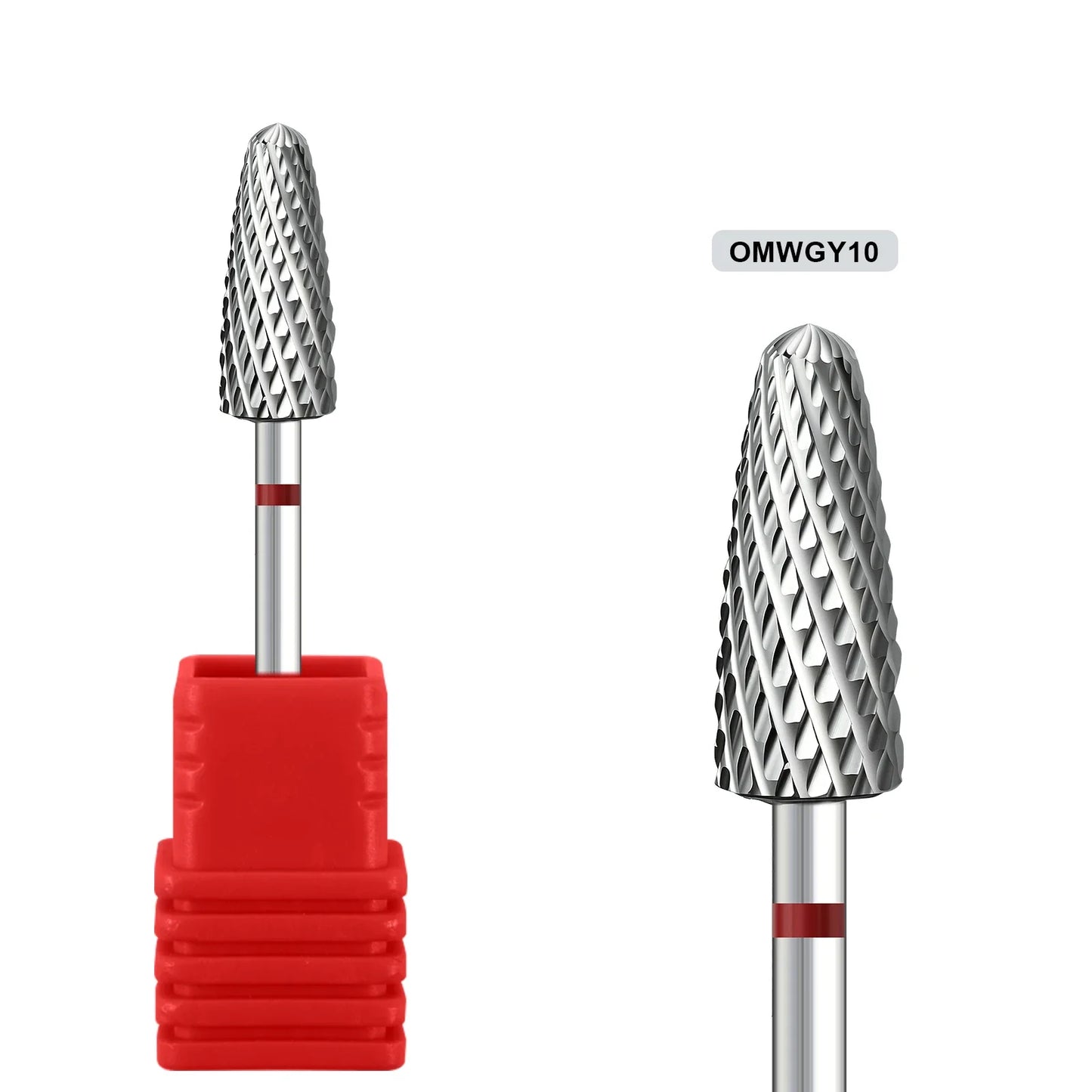 1pcs Tungsten Steel Nail Cuticle Drill Bits Carbide Rotate Electric Ceramic Milling Cutter For Manicure Gel Polish Remover Tri Light Beauty