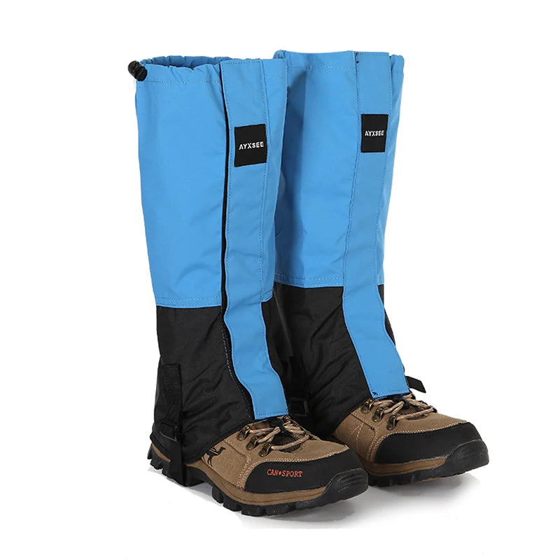 Durable Waterproof Leg Gaiters Hiking Hunting Camping Climb Boots Leggings Covers Outdoor Hunting Winter Snow Skiing Leg Warmers Pi-Mart