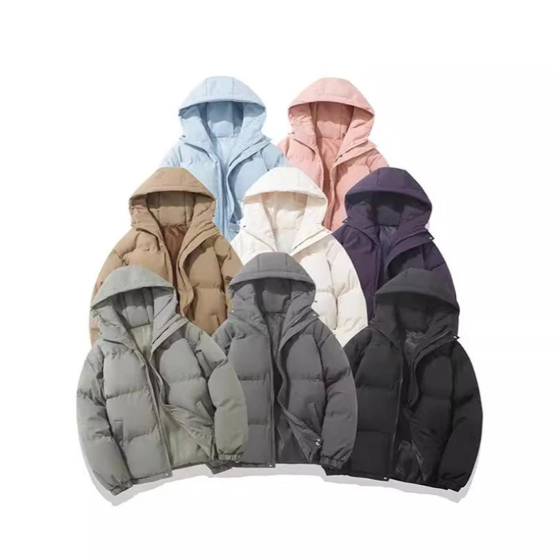 Brand Luxury Women's Winter Down Jacket Coats Parkas Woman Clothes Hooded Cotton Padded Puffer Jackets Bread Outerwear HXY275 Pi-Mart