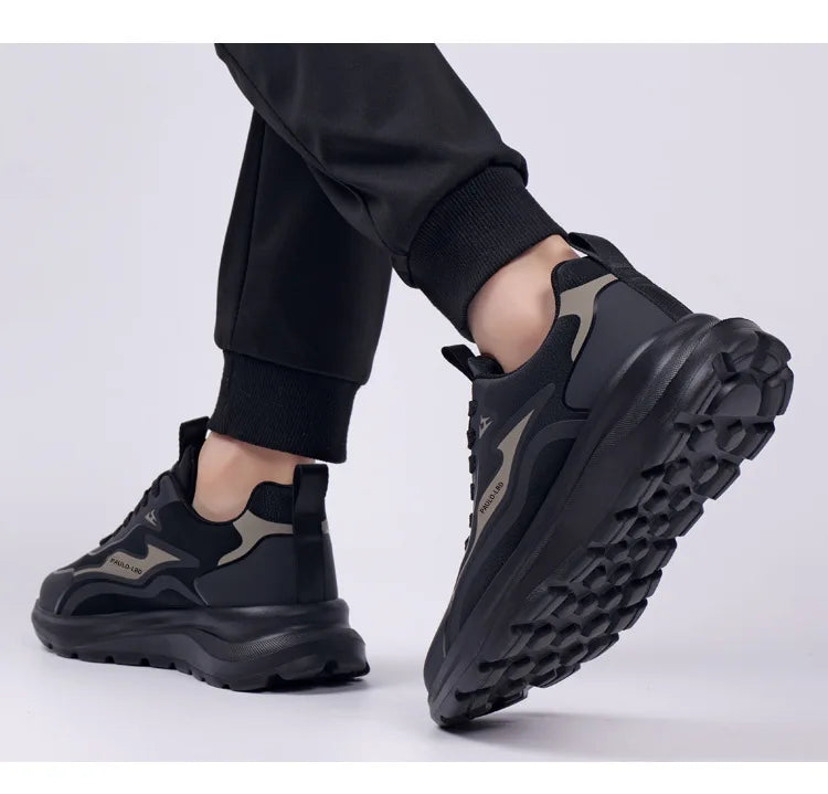 Men's Shoes 2026 New Trendy Soft Soled Casual Shoes for Spring and Summer, Breathable and Comfortable Running Sports Shoes Pi-Mart