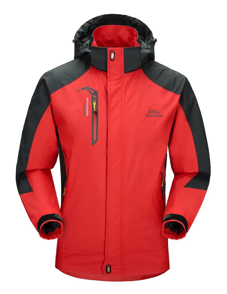 Men's Lightweight Waterproof Rain Jacket 5000mm Windbreaker Lined Casual Spring Autumn Fishing Hiking Outdoor Leisure Jacket LadyShow.Store