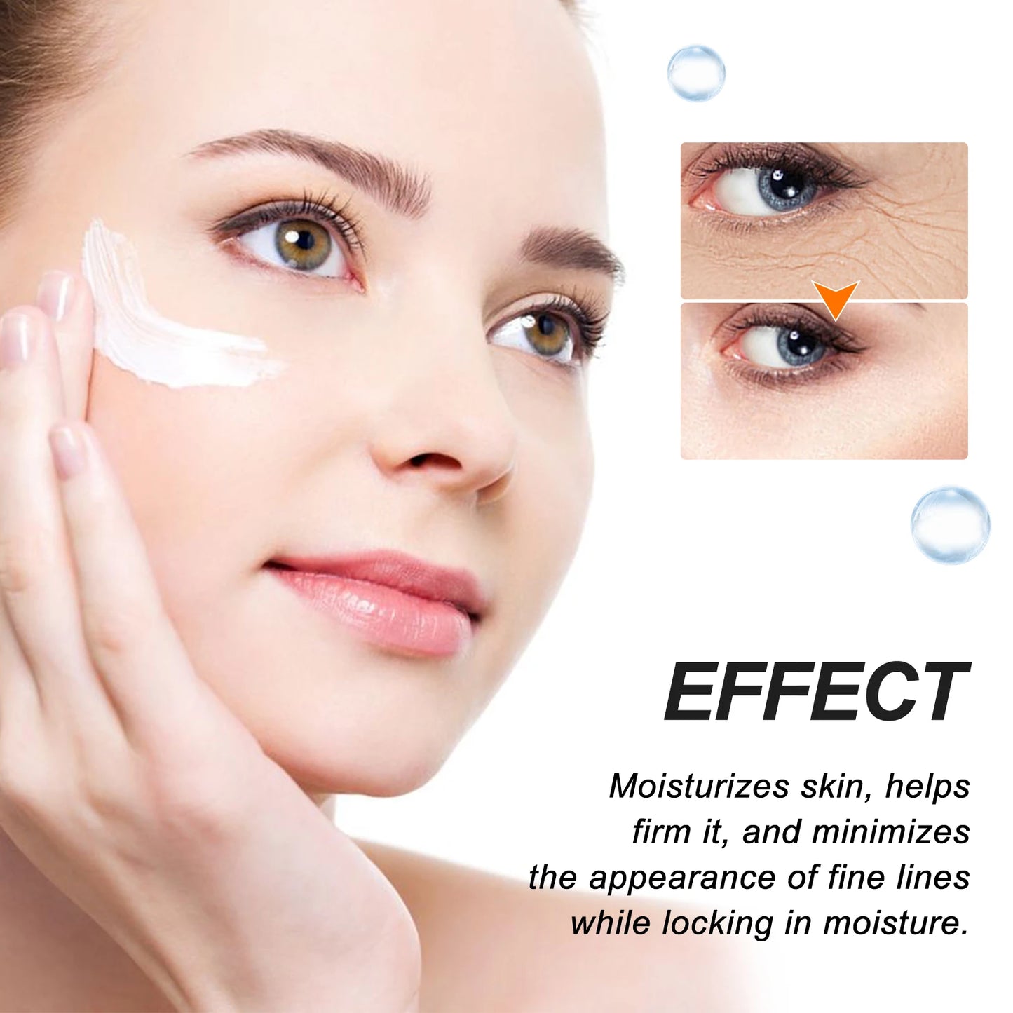 Retinol Eye Cream Stick Lightening Dark Circles Anti-Puffiness Smooth Brightening Moisturizing Firming Under Eye Treatment Care Pi-Mart
