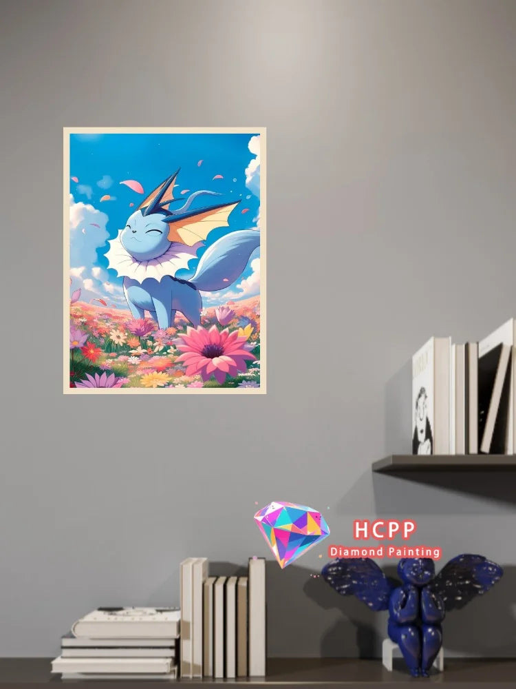 Pikachu Bulbasaur Squirtle Anime Diamond Painting Kit Square Round Diamond 5D DIY Mosaic Handmade Art Exquisite Gift Home Decor Pi-Mart