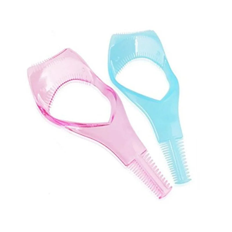 3 Pack Mascara Shield Guard Makeup Eyelash Applicator Cosmetic Mascara Guide Separator Upper Lower Lash Comb Helper Tool Pi-Mart