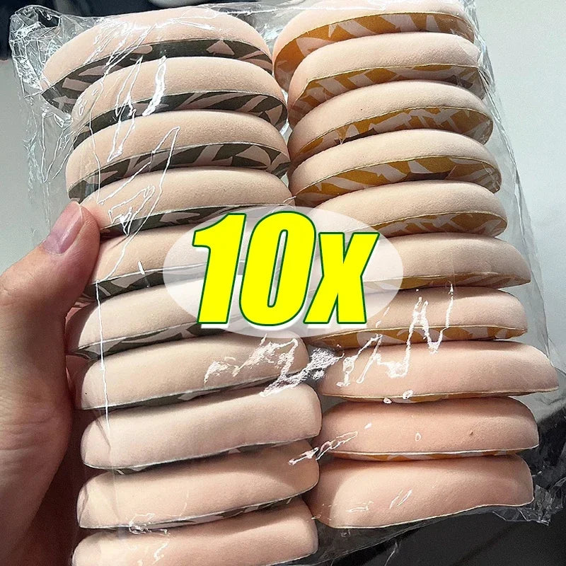 Super Thick Cosmetics Puff Large Size Concealer Foundation Sponge Cushions Wet Dry Use Face Beauty Makeup Puffs Tools XL LadyShow.Store