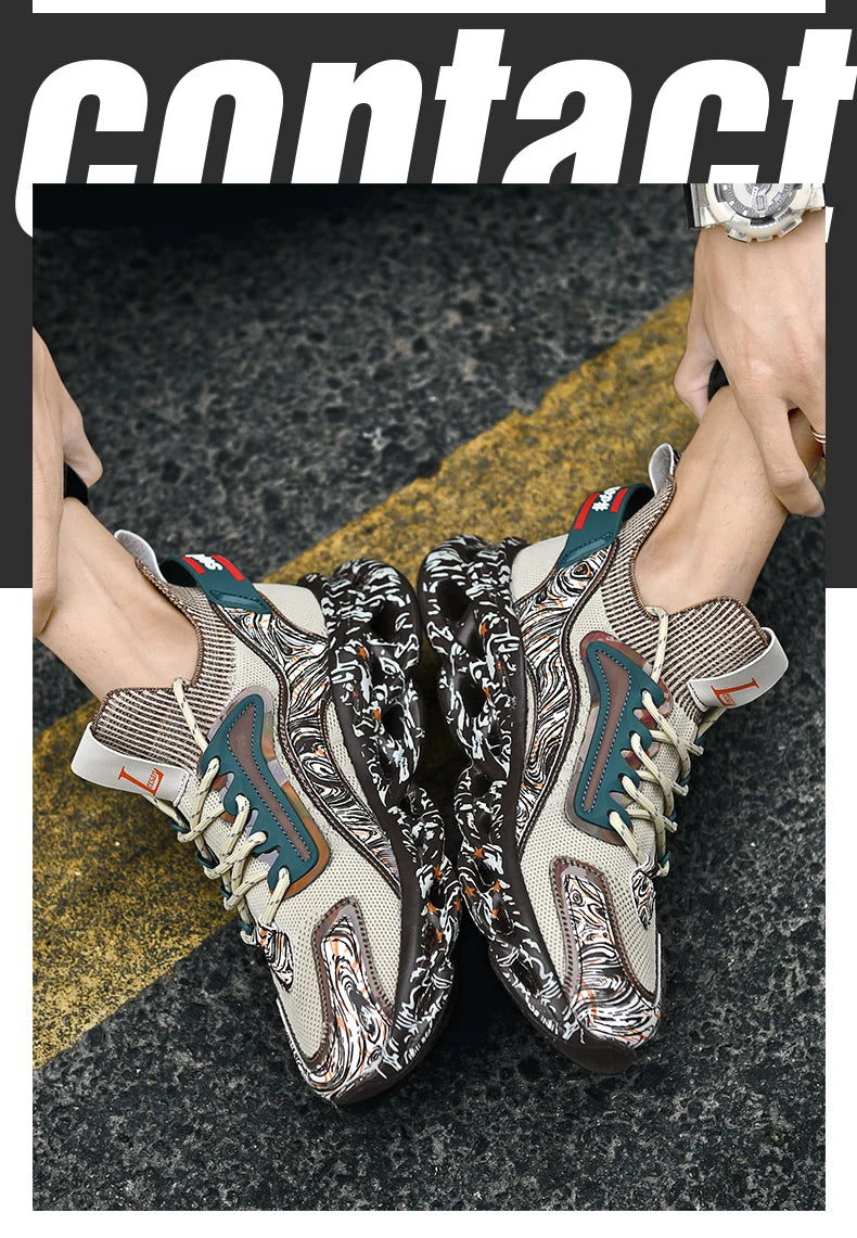 Shoes men Sneakers Male casual Mens Shoes tenis Luxury shoes Trainer Race Breathable Shoes fashion loafers running Shoes for men Pi-Mart