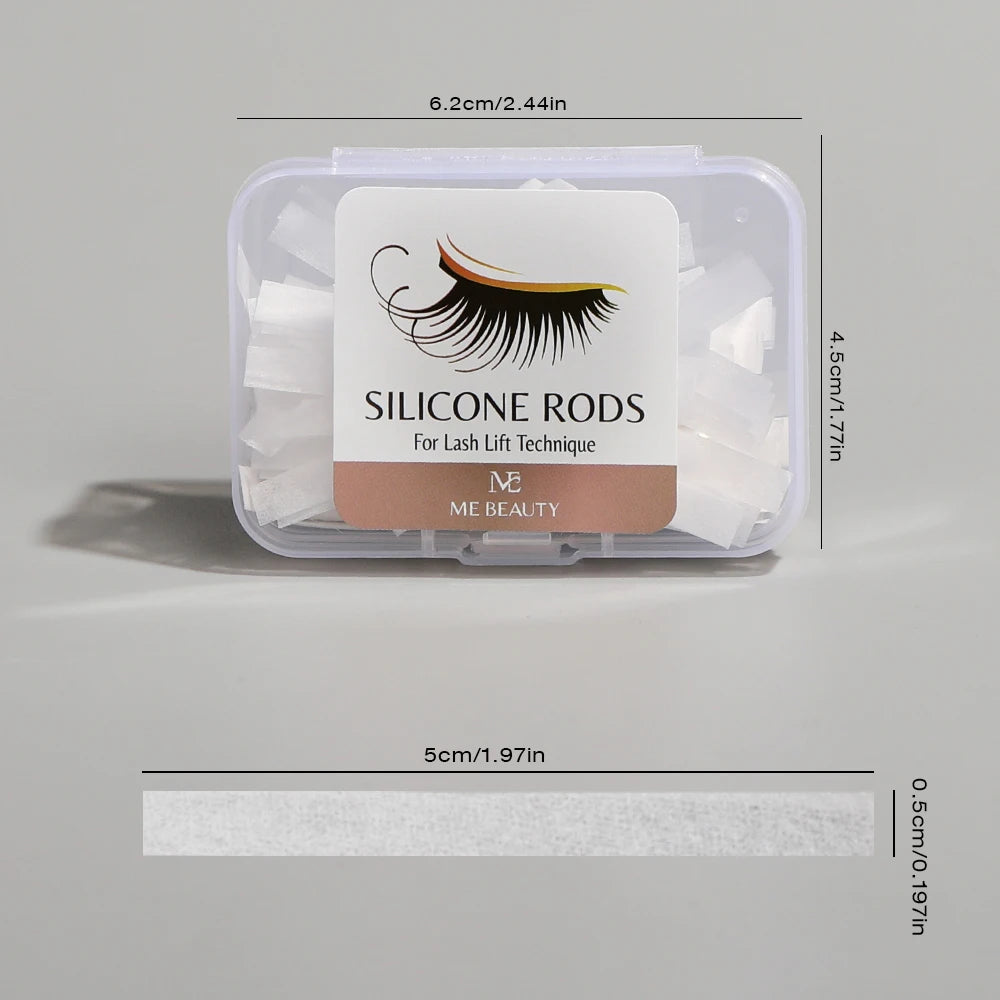 500pcs Lash Lift Pads, Eyelash Lift Rods Covers Pads Curlers,Disposable Eyelash Tapes Makeup Beauty Tools for Lash Lifting Pi-Mart