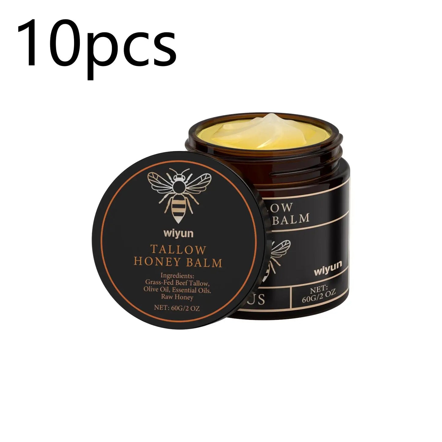 Tallow Honey Cream Glow Hydrating Skin Improve Elasticity Soft Bleaching Improve Dullness Firming Face Body Moisturizer Lotion Tri Light Beauty