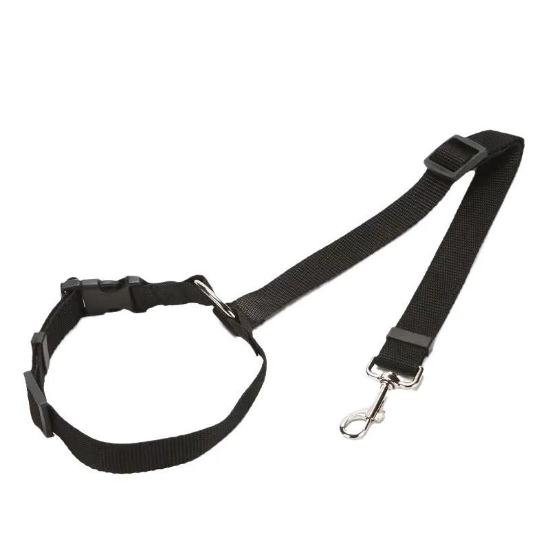 Reflective Pet Dog Car Seat Belt Puppy Collar Walking Travel Car Accessories Cat Leash Harness for Small Dogs Pet Car Supplies Pi-Mart