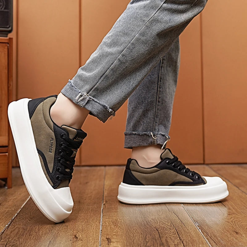 Luxury Trainer Shoes, Men's Casual Sneakers,Breathable Race Running Shoes, Fashion Loafers for Men. Pi-Mart
