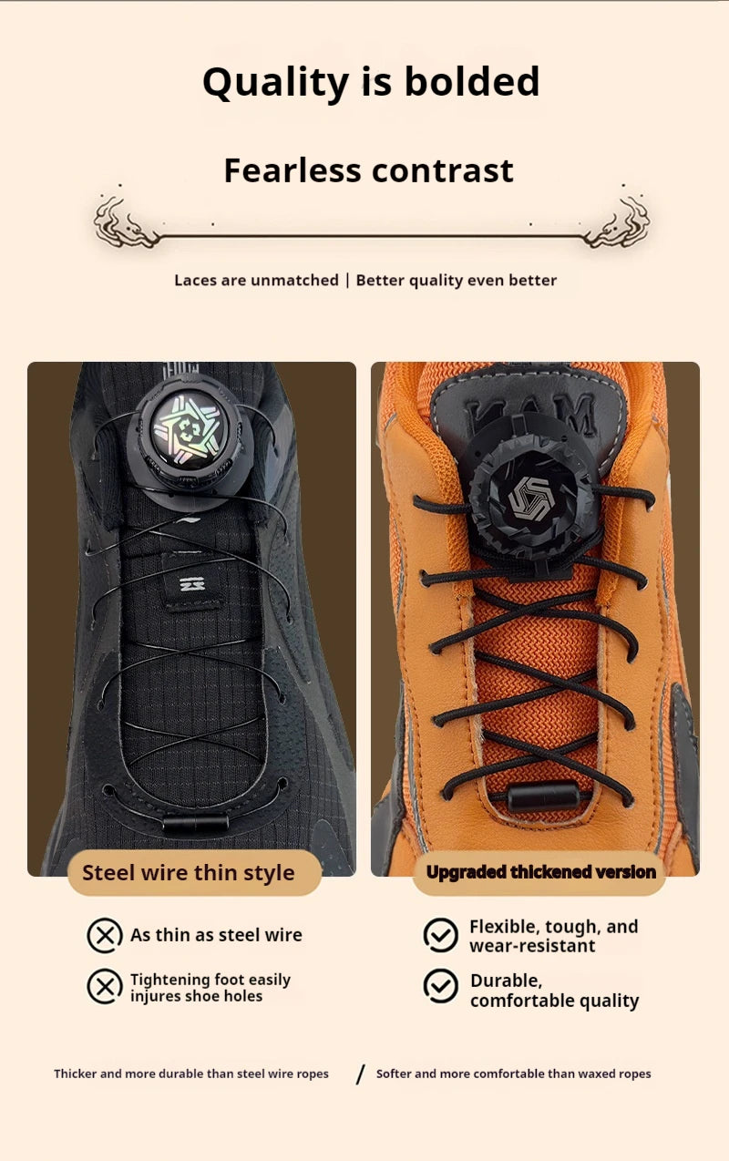 Fashion Swivel Buckle Laces Automatic Shoelace Without Ties Kids Adult Sneakers No Tie Shoe Laces Shoe Accessories 1Pair/2Pair Pi-Mart