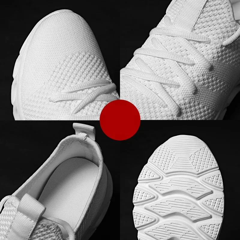 Breathable Men's Sneaker Casual Antiskid and Wear-resistant Jogging Men Sport Shoes Hot Sale Light Man Running Comfortable Pi-Mart