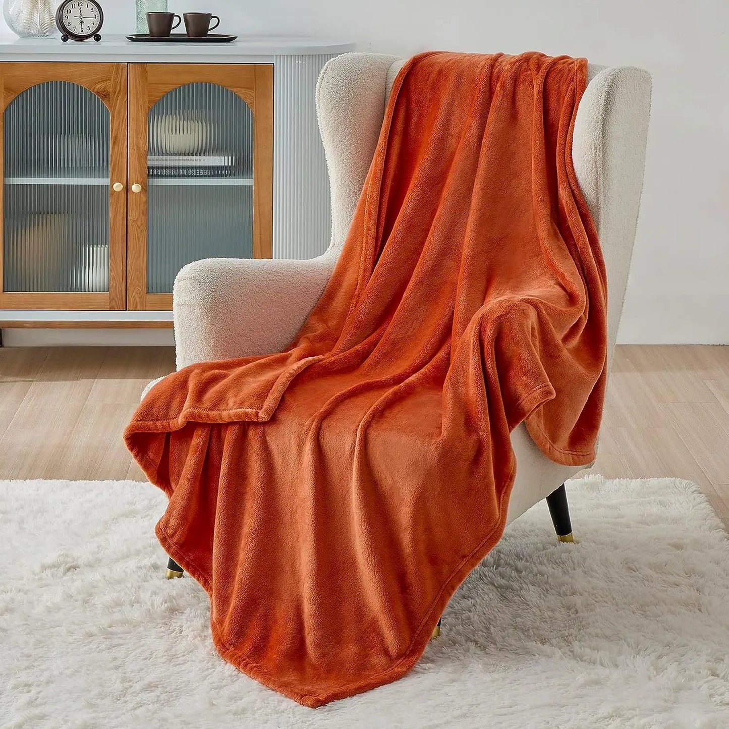 Fleece Blanket Queen Blanket Black - Bed Blanket Soft Lightweight Plush Fuzzy Cozy Luxury Microfiber Pi-Mart