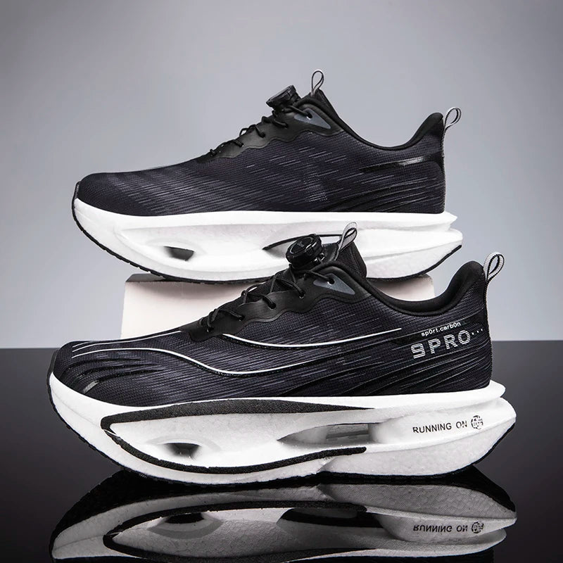 2026 Running Shoes Carbon Board Marathon Men Sports Breathable Lightweight Women's Comfortable Athletic Nonskid Casual Sneakers Pi-Mart