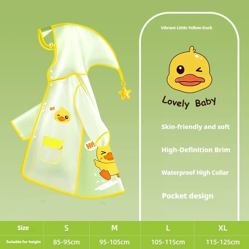 Special Raincoats for School Students Boys And Girls Waterproof Outdoor Rain Jackets  Protective Coats Pi-Mart