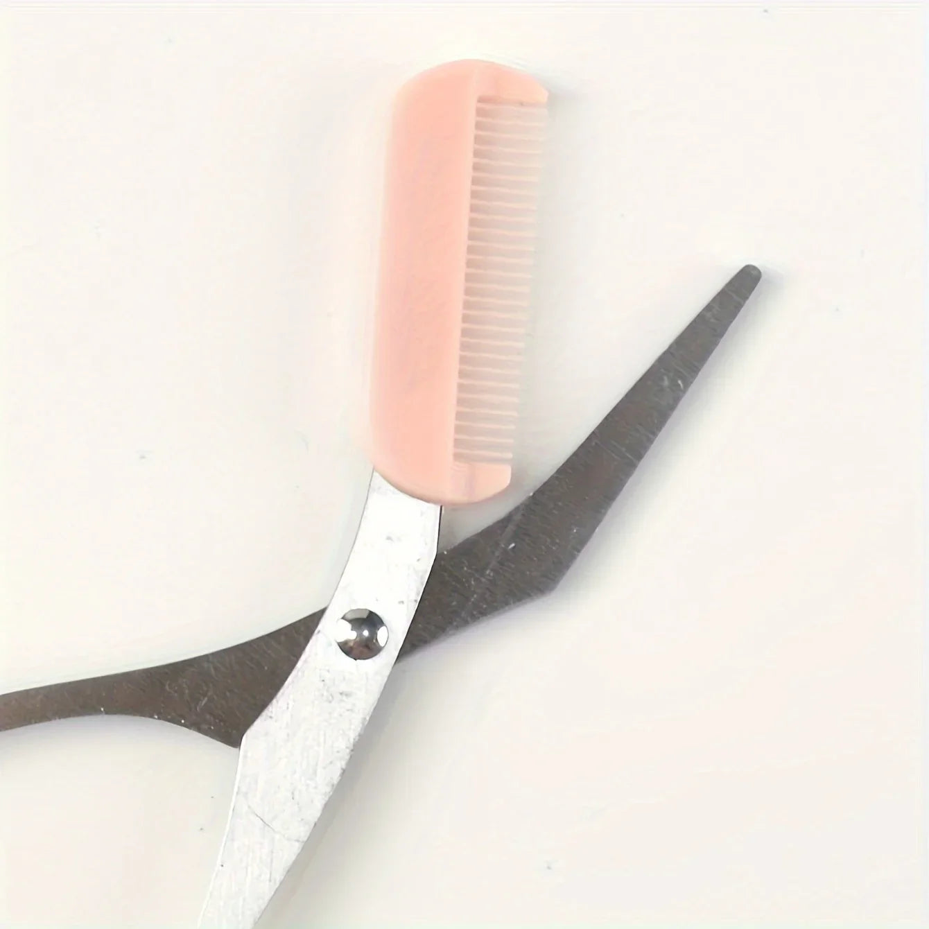 Eyebrow Razor Scissor  Stainless Steel Safe Anti-scratch Trimmer for Beginners Crescent Sharp Beauty Tool Multi-color Tri Light Beauty