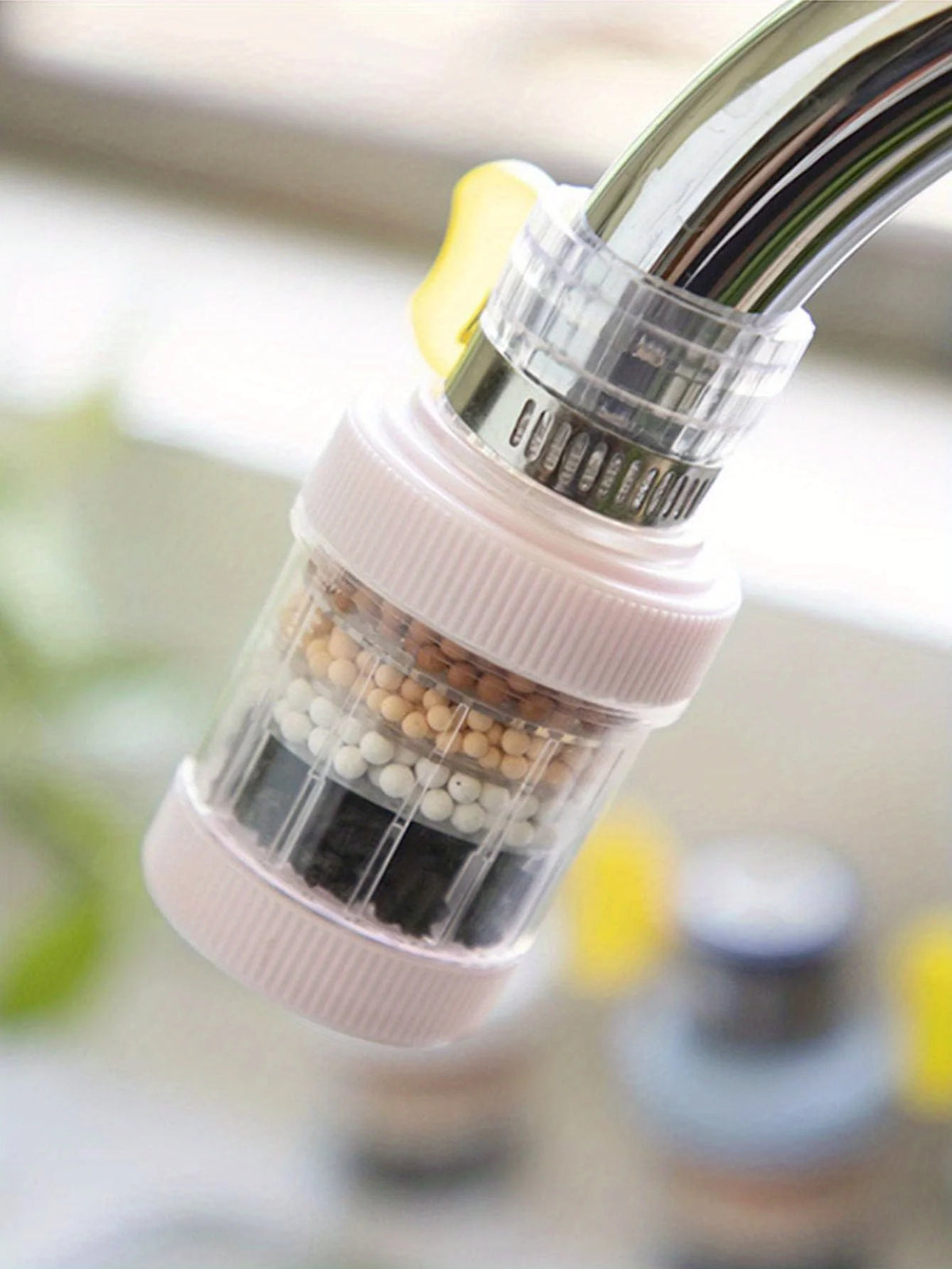 Six-layer Filter Cylindrical Bubbler, Faucet Filter Splash-proof Head Bubbler Pi-Mart