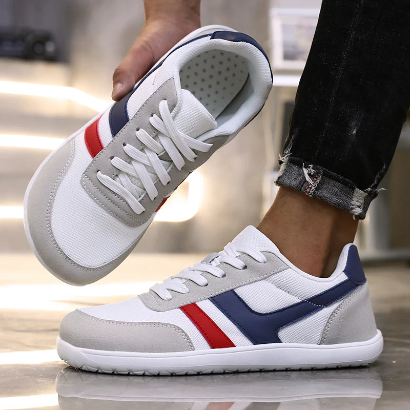 Wide Shoes Anti Slip Lightweight Breathable Running Shoes Minimalist Barefoot Cross Training Shoe Anti Slip Toe Walking Shoes Pi-Mart