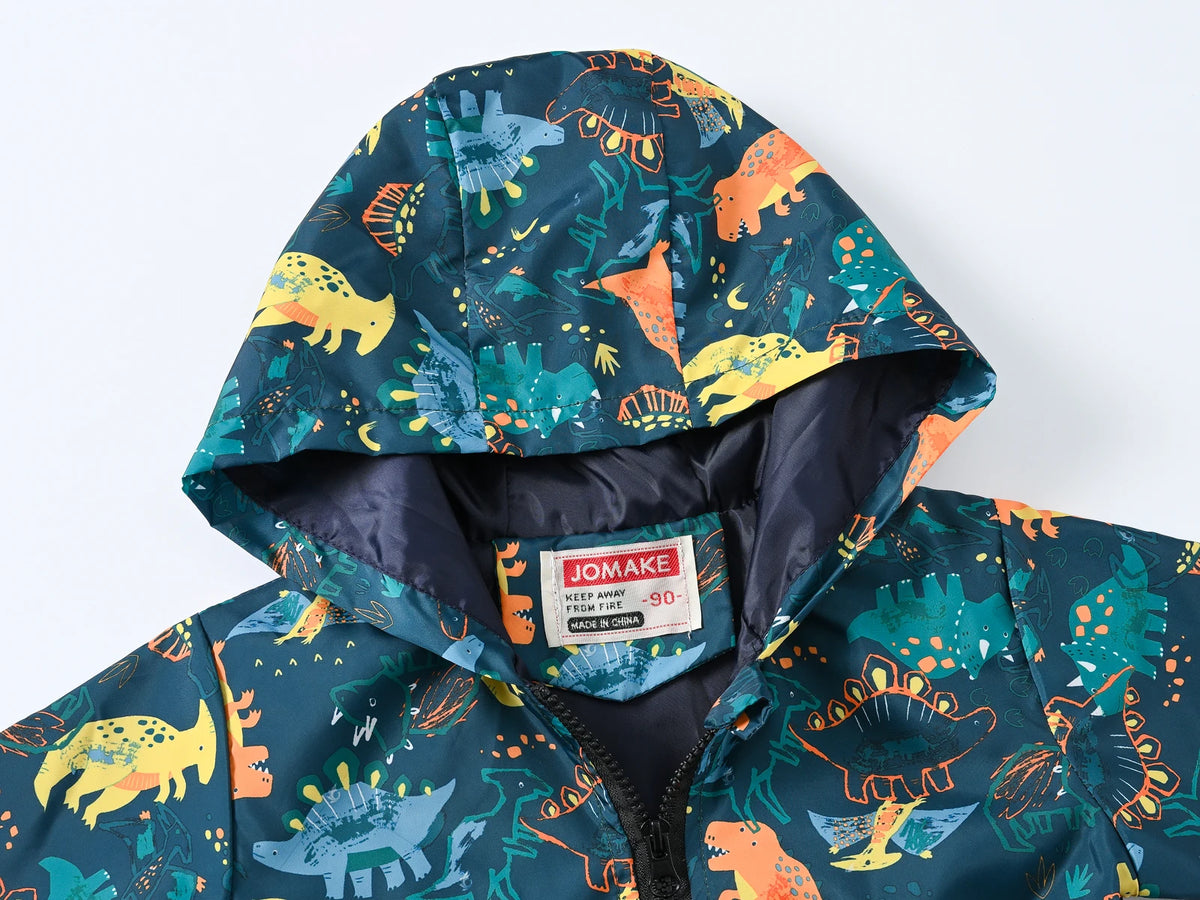 Spring and Autumn hooded thin jacket, fashionable and versatile, suitable for boys aged 1-7 Pi-Mart