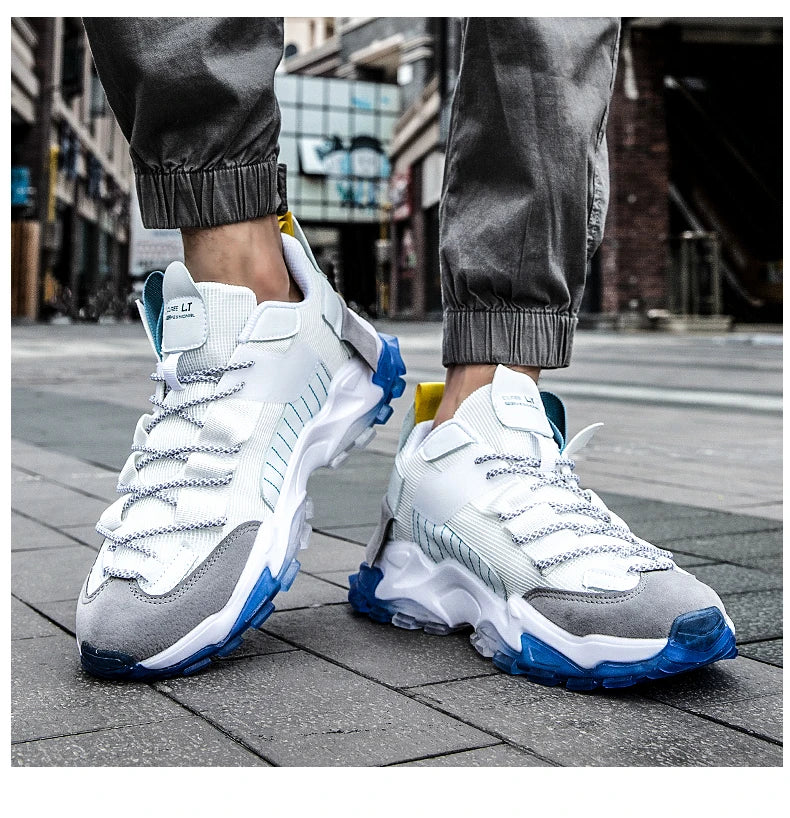 Shoes men Sneakers Male casual Mens Shoes tenis Luxury shoes Trainer Race Breathable Shoes fashion loafers running Shoes for men Pi-Mart