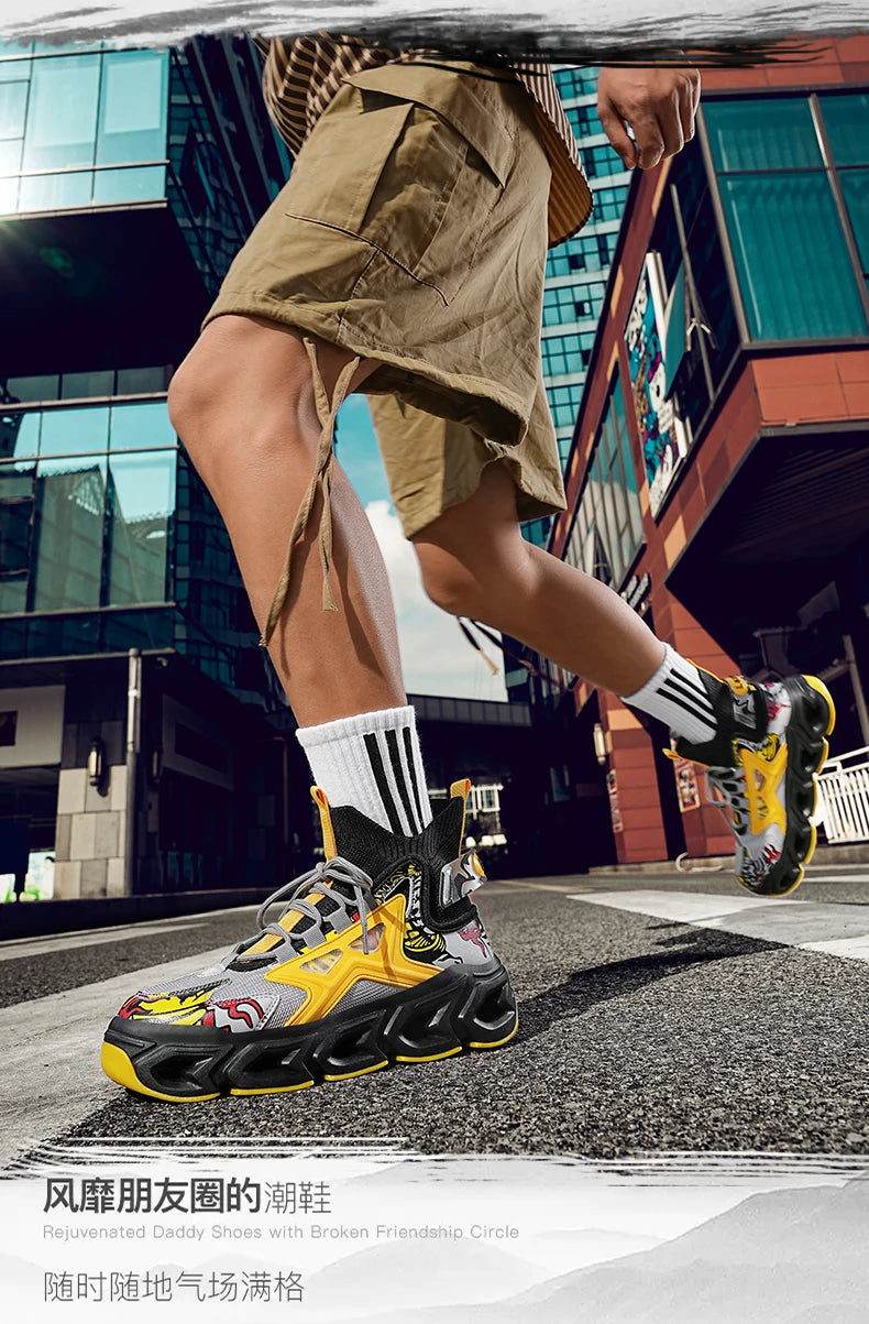 Shoes Men Sneakers Male Casual Mens Shoes Tenis Luxury Shoes Trainer Race Breathable Shoes Fashion Running Shoes for Women Pi-Mart