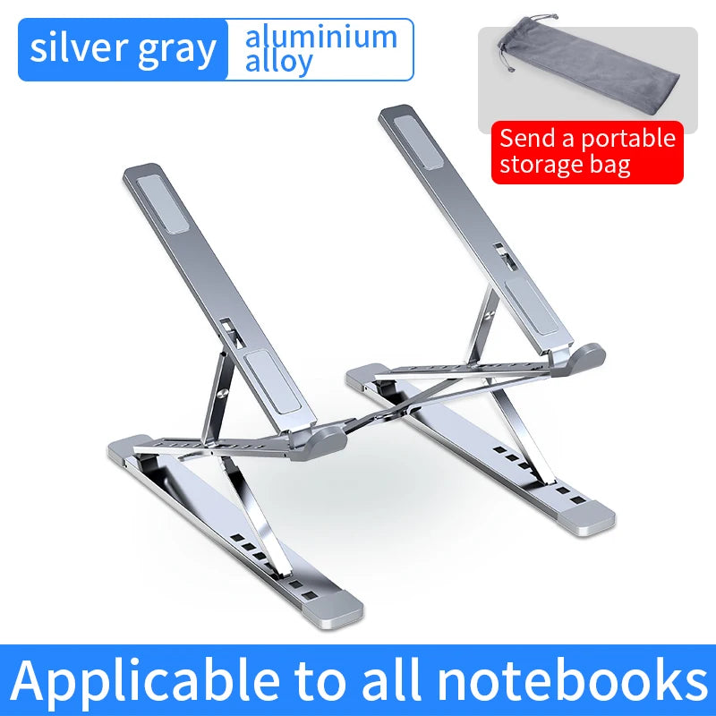 YYLM N8 Laptop Stand Aluminum for Macbook Adjustable Portable More Stabe Laptop Stand Cooling Stand Foldable Notebook Holder Pi-Mart