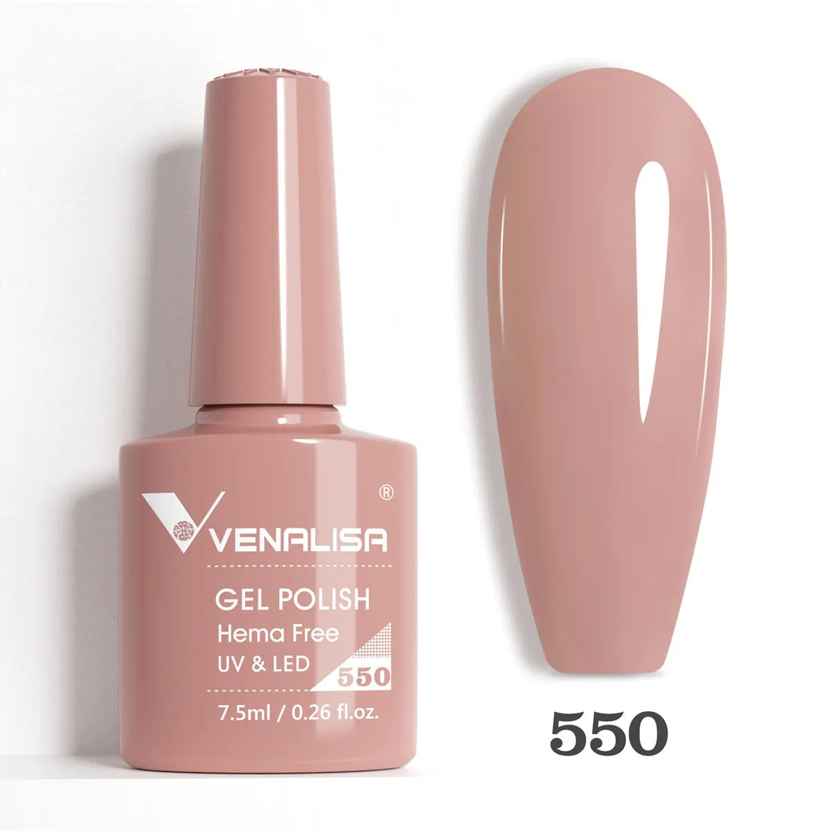 Venalisa HEMA TPO FREE Nail Gel Polish Glitter Gorgeous Full Coverage Soak Off UV LED French Nail Jelly Pink Nude Collection Tri Light Beauty