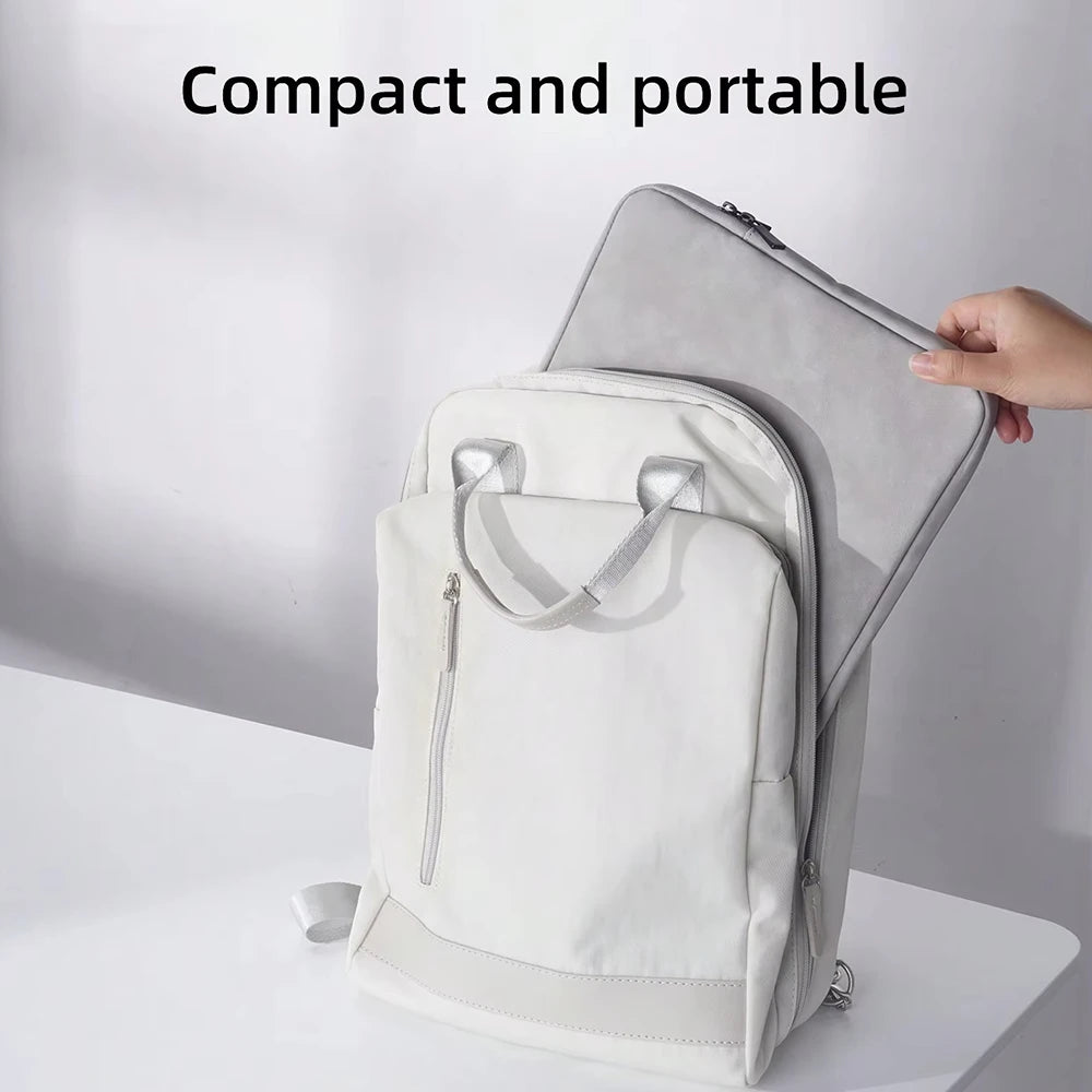 PU sheepskin leather fabric Waterproof Leather 9.7-15.6 inch Tablet PC Carrying Case Protective  Notebook Shockproof Cover Pi-Mart