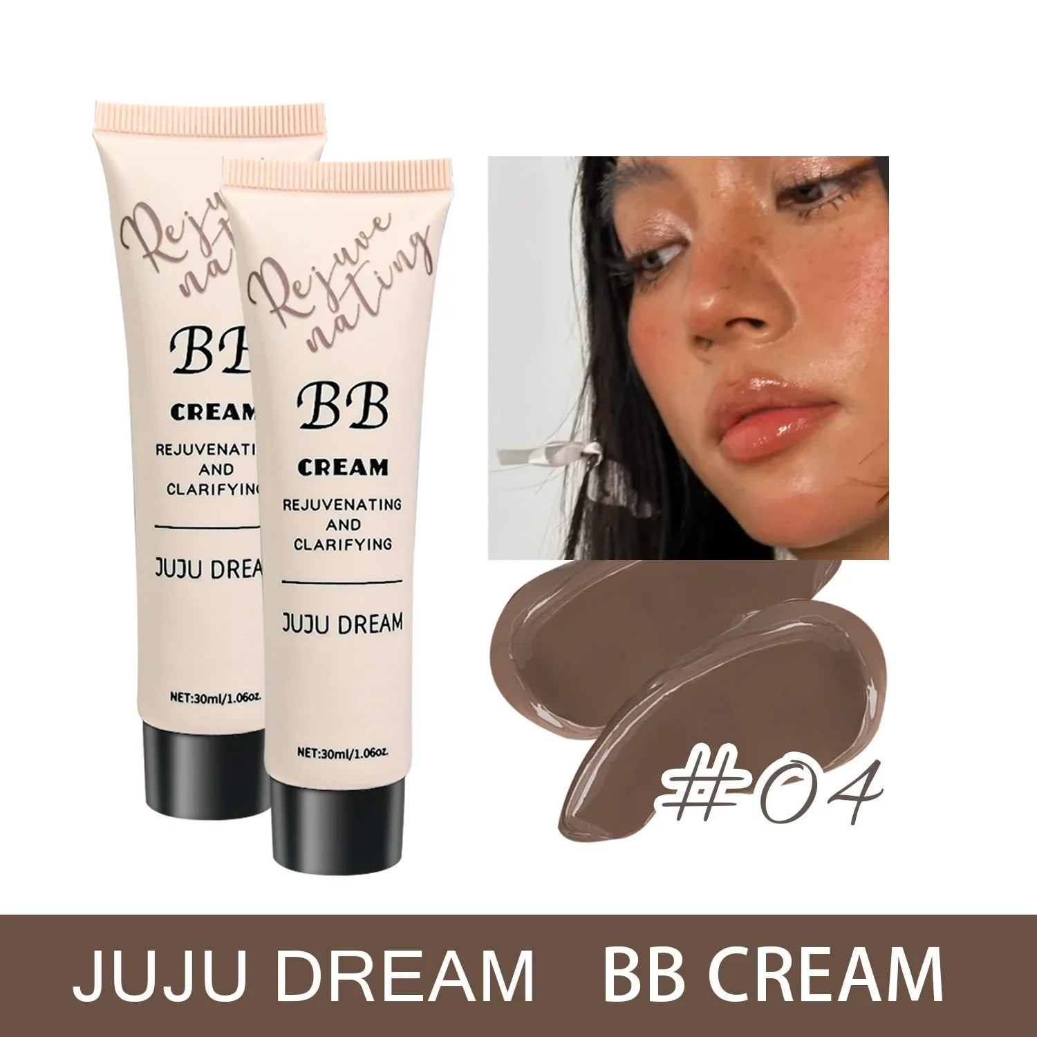 BB cream, isolation cream, liquid foundation, moisturizing, oil control, long-lasting makeup, milk, dry skin, and no powder LadyShow.Store