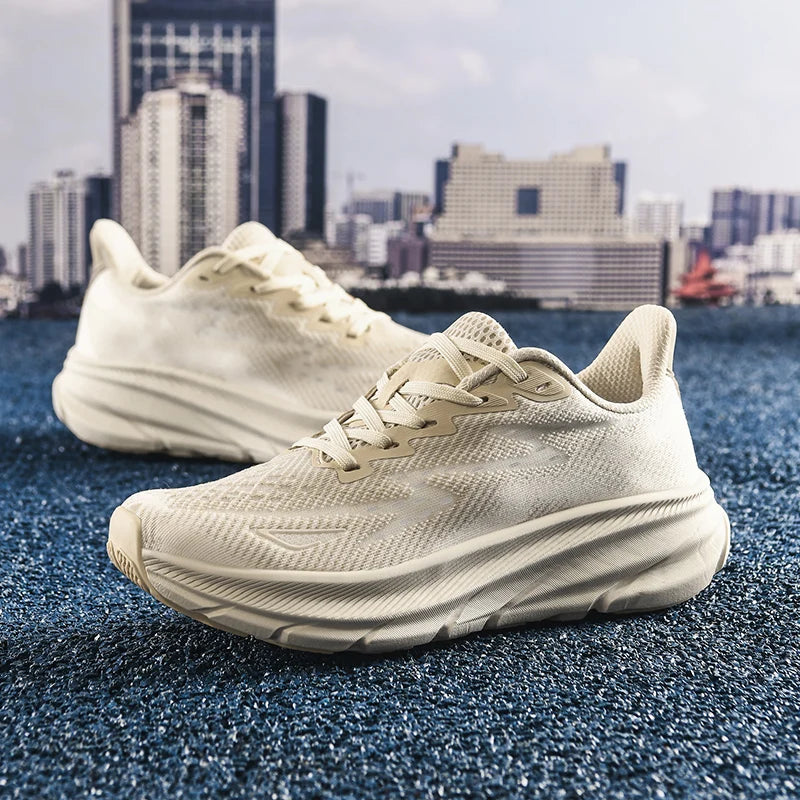 New Running Casual Sports Shoes Outdoor Comfortable Spring Summer Non-slip Sneakers Unisex for Men Women Soft Trainer Men Trail Pi-Mart