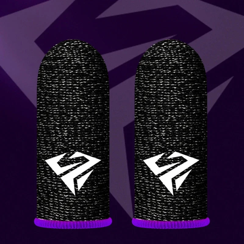 Hot Sales Game Fingertip Gloves Sweatproof Anti-slip Gamer Thimbles Touch Screen Finger Sleeve Breathable Fingertip Parts Pi-Mart