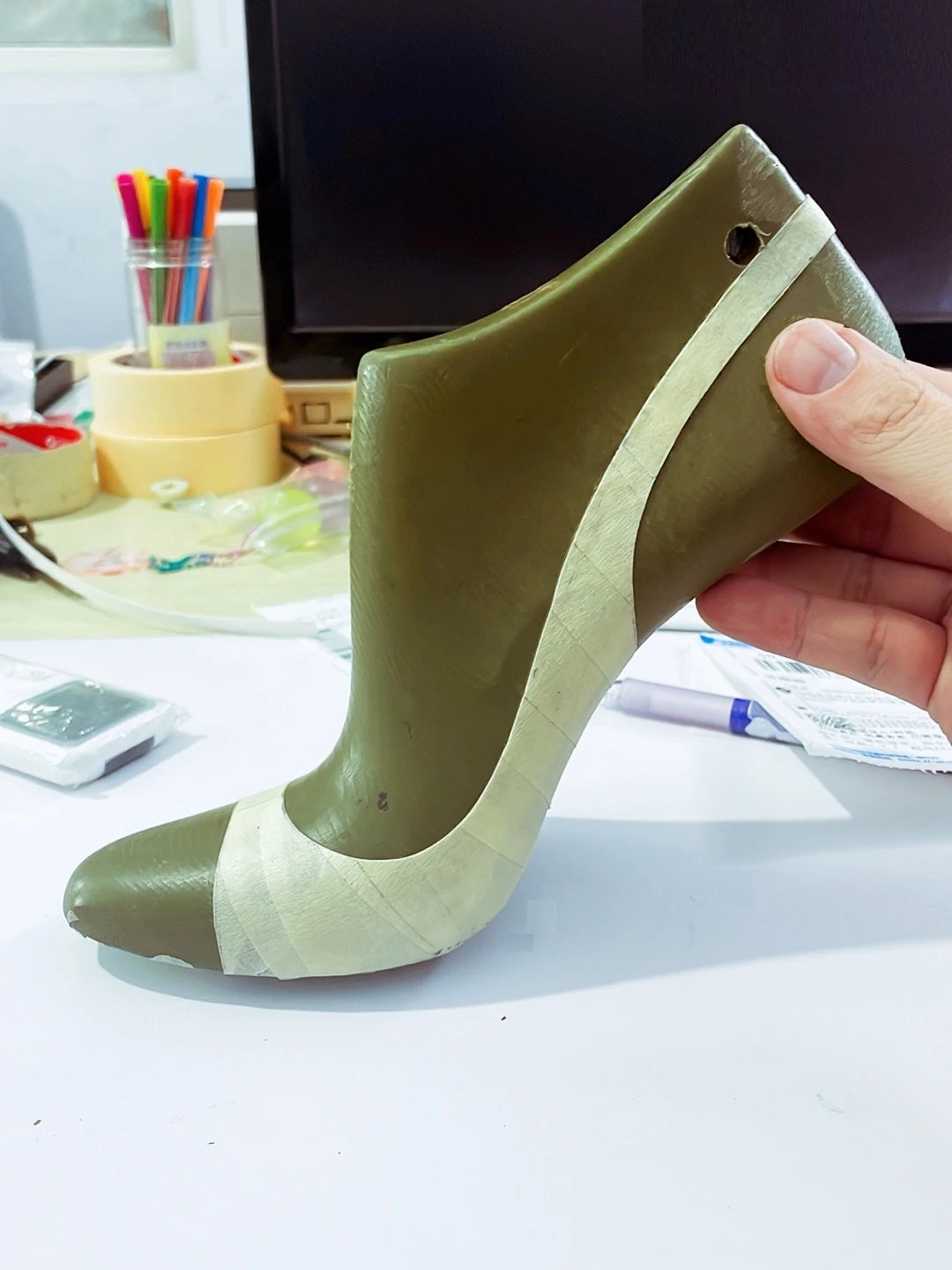 Black Fish Mouth Open toed Ultra High Heels 12cm Rear Tripstrap Thin Heel European and American Sexy Women's Large Sandals Pi-Mart