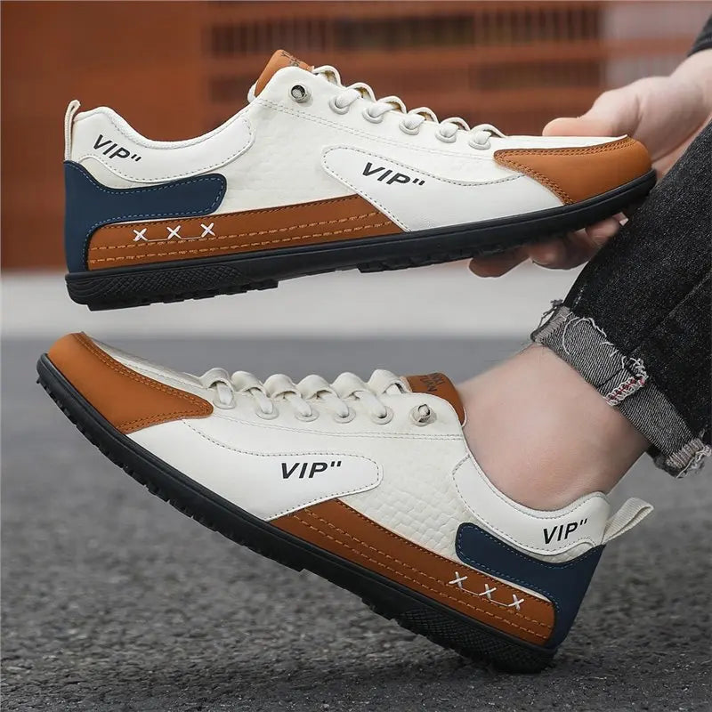 Mens 2026 Trendy Lightweight Loafers Soft Sole Breathable Slip On Casual Driving Shoes Comfortable Flat Simple Style Pi-Mart