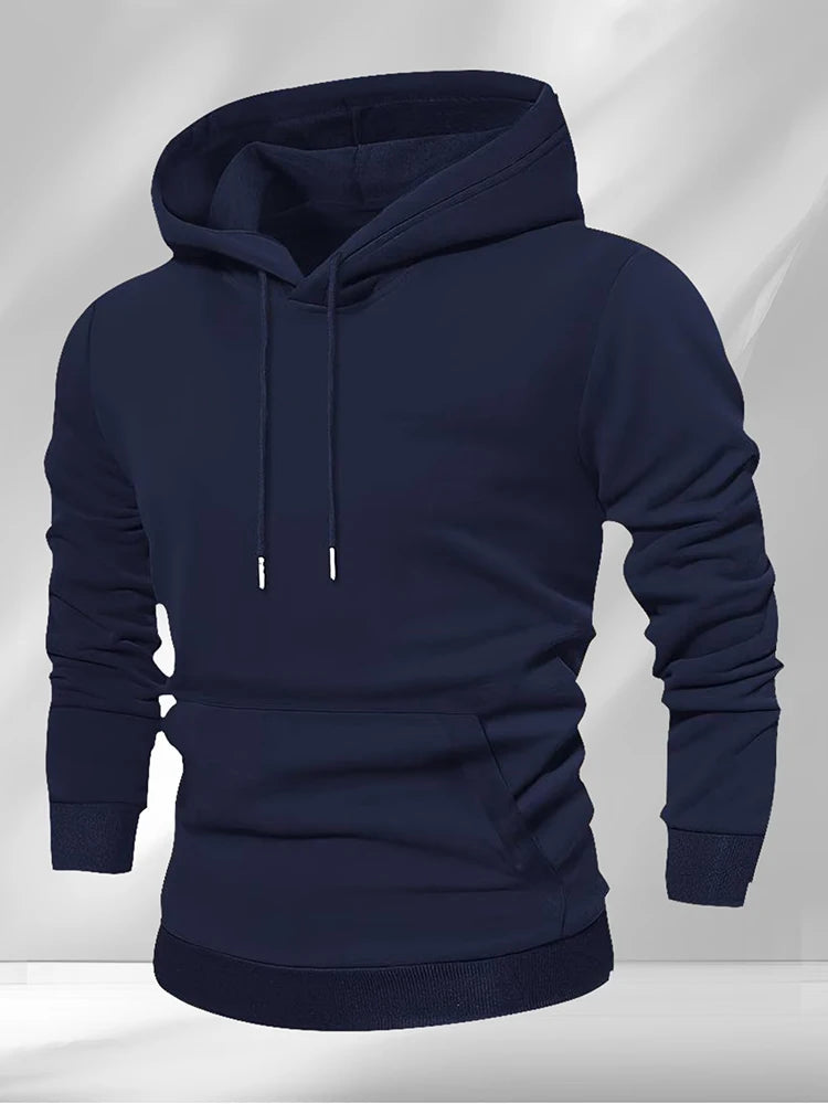 Men's Tracksuit Casual Hoodies Sweatshirts Suit Outdoors Gym Sports Jogging Clothing Autumn Winter Fashion Sweatpants 2 Pcs Sets Pi-Mart