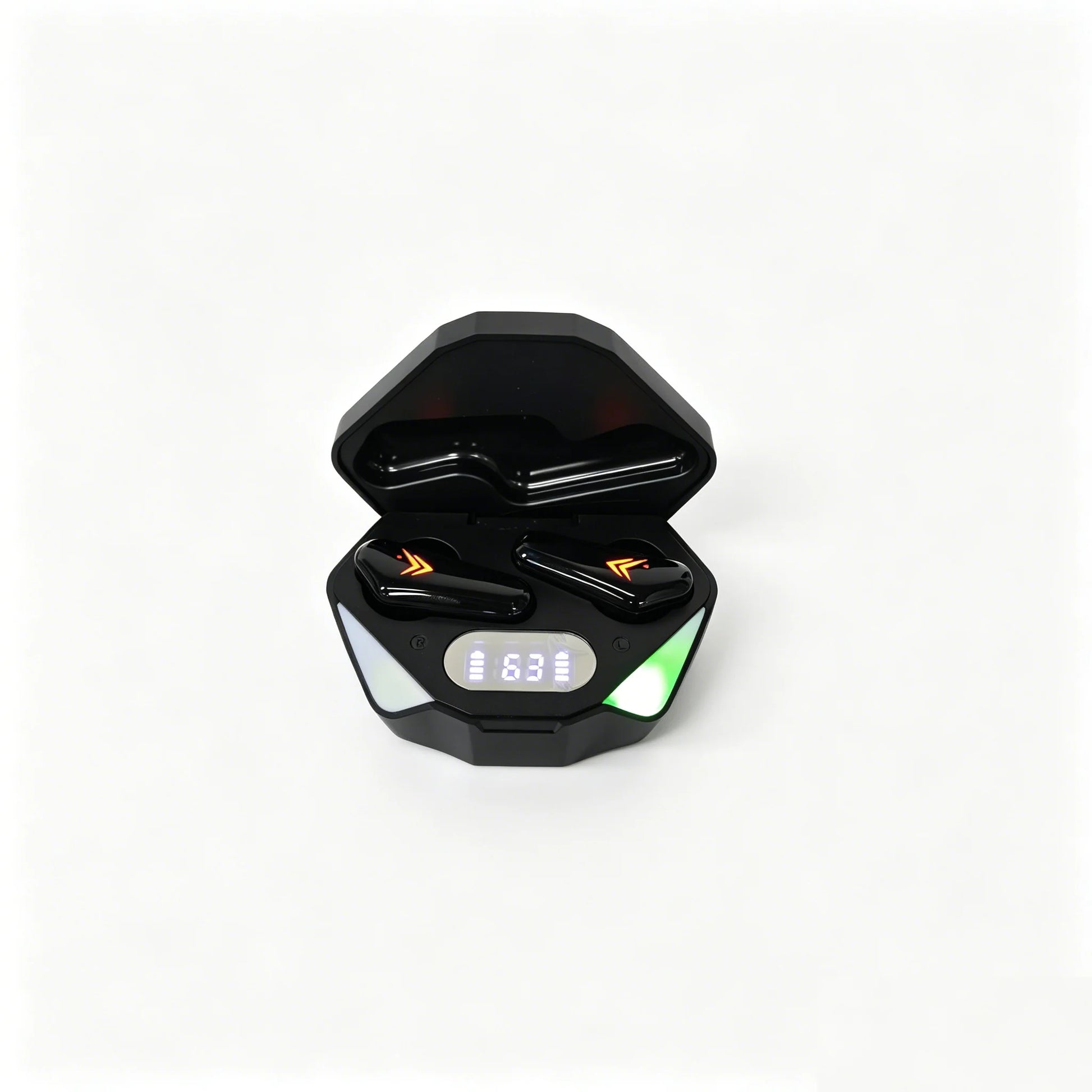 Bluetooth TWS Gaming Earphones Low Latency Wireless In-Ear Headphones With Built-in Mic LED Indicator Lights Pi-Mart