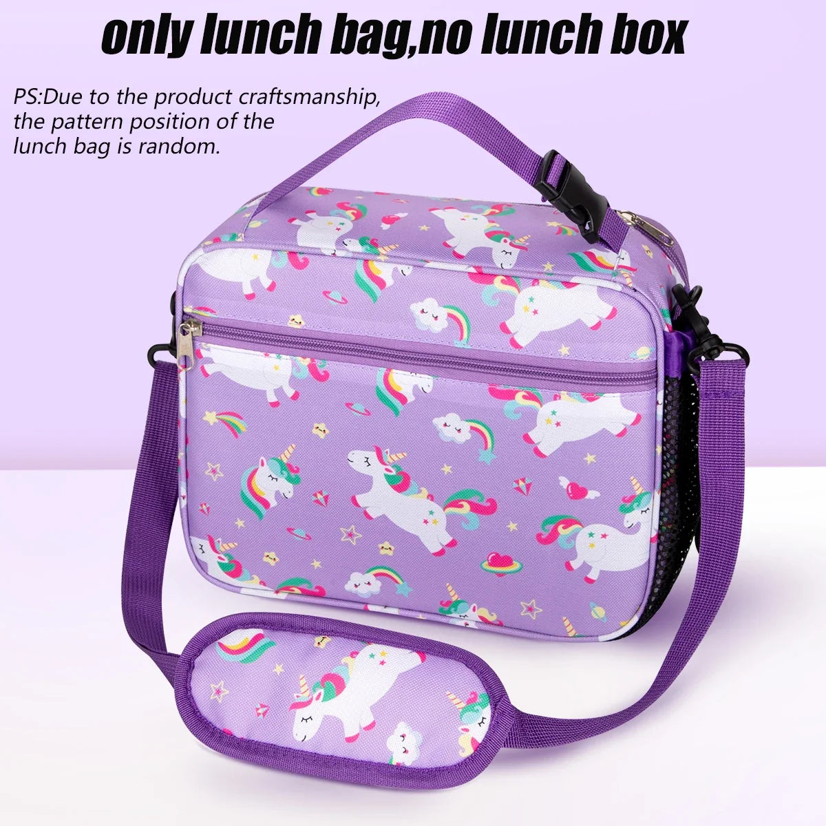 Adorable Kids Lunch Box Student Microwave Safe Travel Bento Box Halloween Container Portable Leak Proof Fruit Salad Bento Box LadyShow.Store