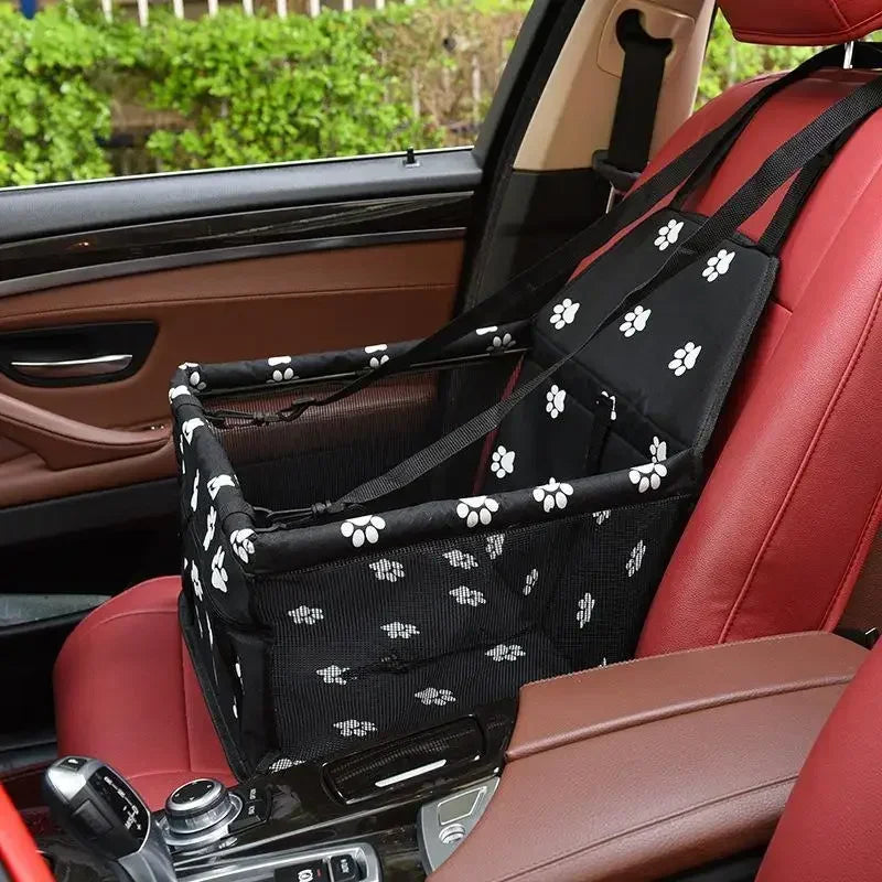2025 High Quality Breathable Pets Carrier Car Seat Basket Safe Travel Carrier House Kennel Puppy Handbag Outdoor Pet Supplies Pi-Mart
