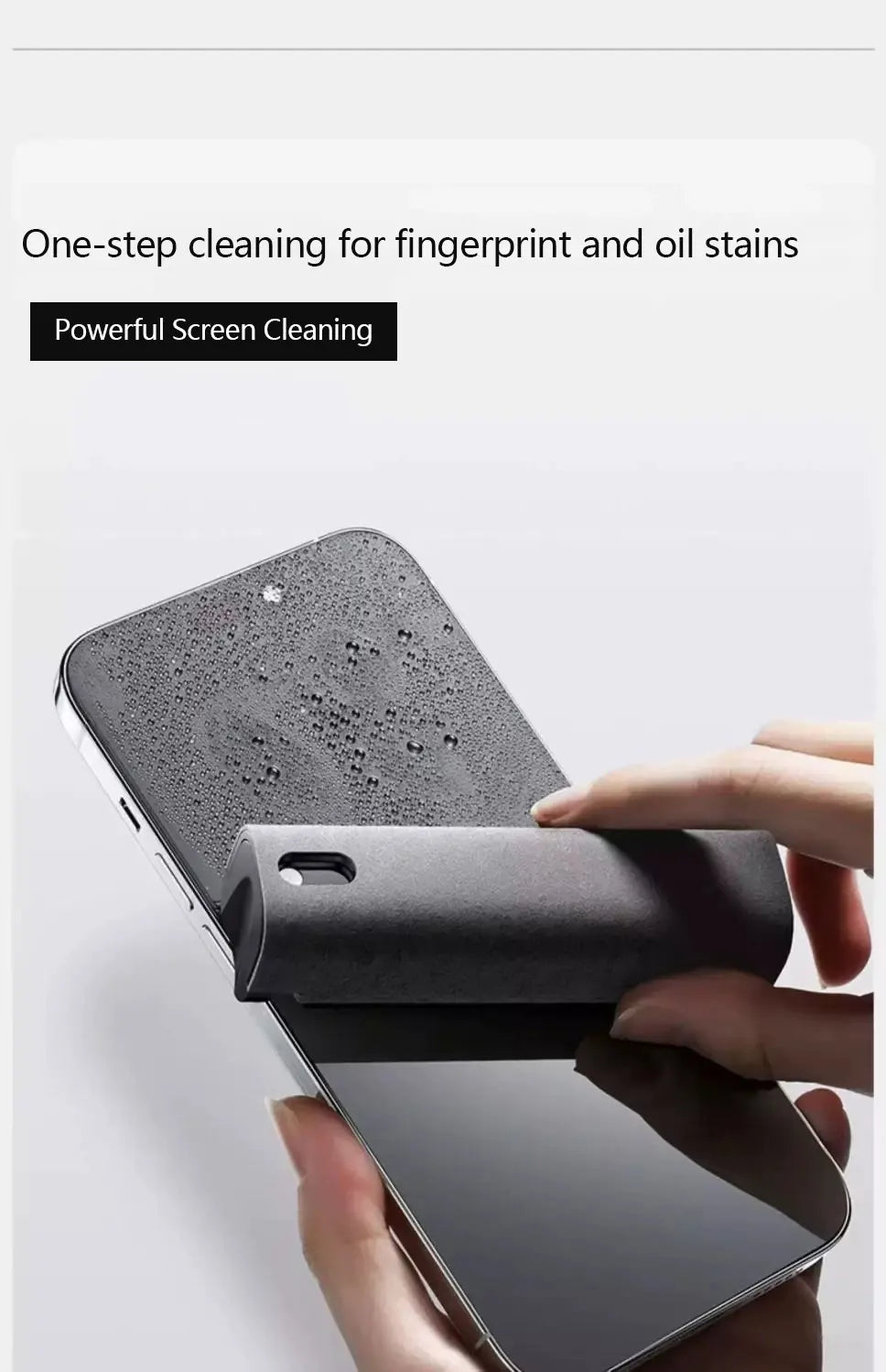 2 in 1 Mobile screen cleaning Tablet laptop cleaning Wipe car cleaning cloth Display screen spray spray Pi-Mart
