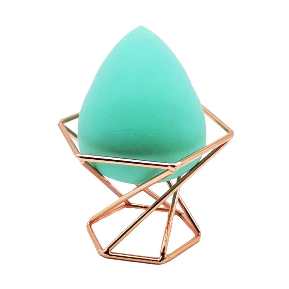 Makeup Sponge Holder Puff Sponge Drying Stand Metal Bracket Makeup Puff Rack Cosmetic Holder Powder Puff Shelf Pi-Mart