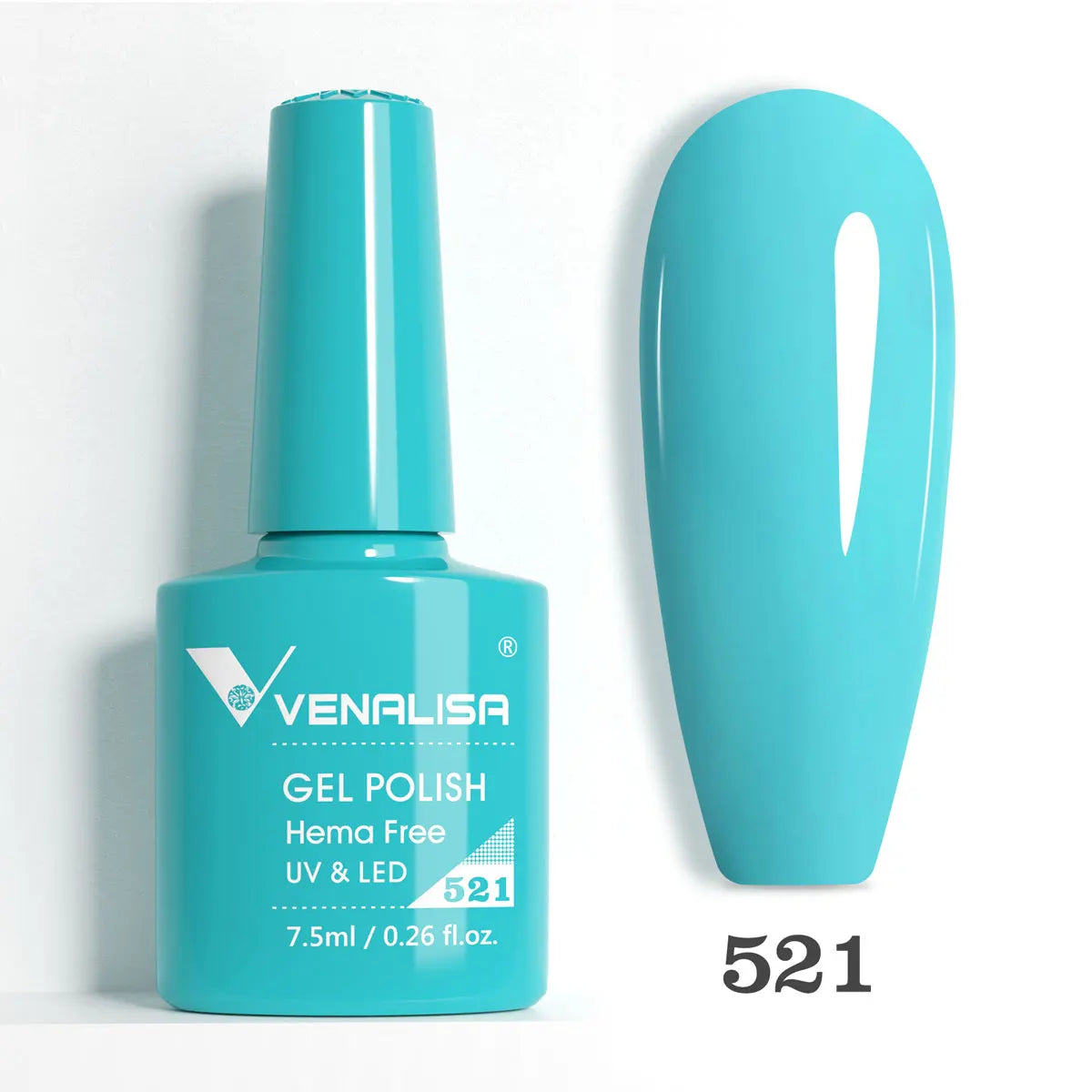 Venalisa HEMA TPO FREE Nail Gel Polish Glitter Gorgeous Full Coverage Soak Off UV LED French Nail Jelly Pink Nude Collection Tri Light Beauty