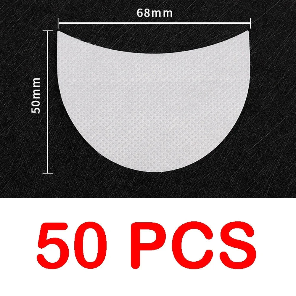 20/30/50pcs Eye Makeup Stencils Disposable Eyeshadow Stickers Eyeliner Shield Grafted Eyelashes Isolate Eyelash Removal Patches Pi-Mart