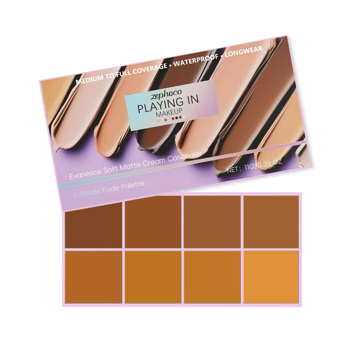 Soft Matte Cream Concealer High Coverage Cover Facial Spots, Acne Scars, Freckles and Tear Troughs Long Lasting Makeup Cosmetics Pi-Mart
