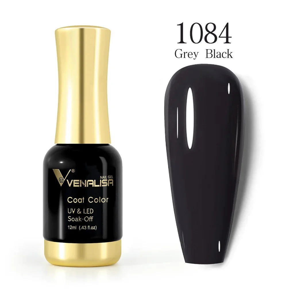 VENALISA Nail Gel Varnish TPO FREE Soak Off UV LED Organic Odorless Enamels Nail Art Colors 12ml 120Colors UV Gel Nail Polish Tri Light Beauty