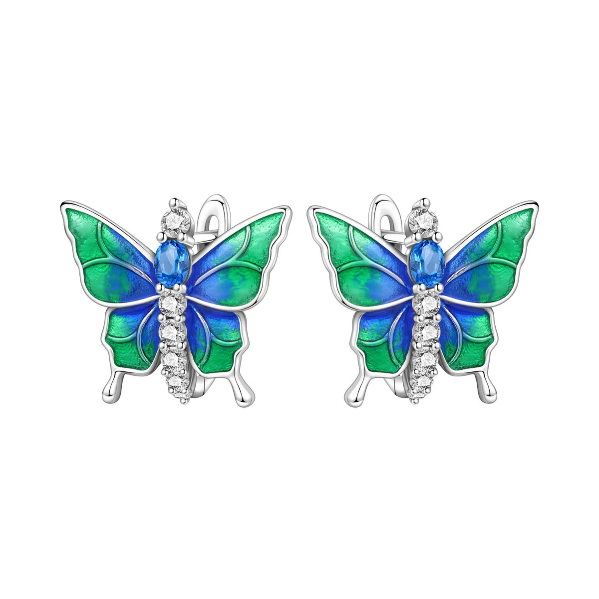 925 Sterling Silver Cute Lazy Cat Animal Pet Earrings Jewelry Hoop Earrings For Women Jewelry Birthday Party Fine Gifts Pi-Mart